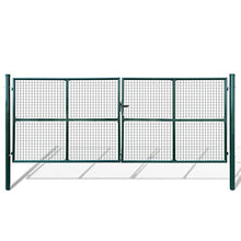 taofuzhuang Cancello a Rete per Giardino 415 x 200 cm / 400 x 150 cm Articoli di ferramenta Barriere e recinzioni Cancelli