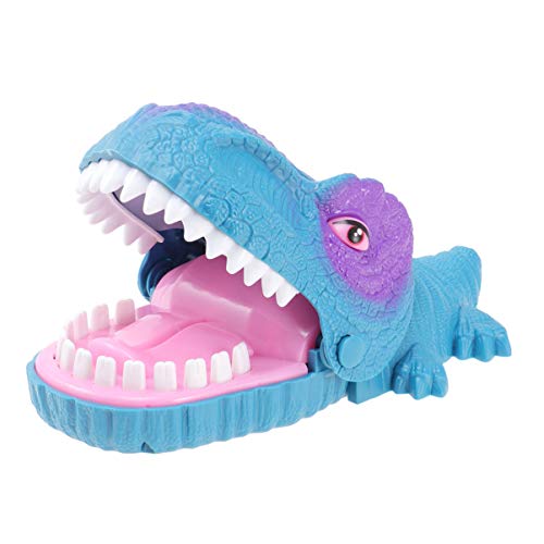 NUOBESTY 1Pc Gioco di Dita Mordaci di Dinosauri Giocattoli Divertenti novità Creativa Dinosauro Testa Figura Giocattolo Giocattolo per Bomboniere di Compleanno (Senza Batteria)