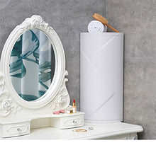 SZQ-- Scatola portaoggetti superiore per porta girevole, multistrato, contenitore di archiviazione in sfuso, per bagno, scatola portaoggetti per la V bianco