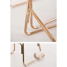 LF- Bar Stool Creativo in Ferro battuto Bar Stool Bar Stool di Legno Solido Sgabello Alto Retro Stool Bar Stool semplicità (Color : A)