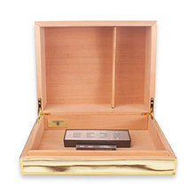 ChangDe-- Scatola di sigari, Scatola di sigari in Legno di Cedro Set di sigari in Legno SIDA Wood Cigar humidor 40 Pack (Color : A)