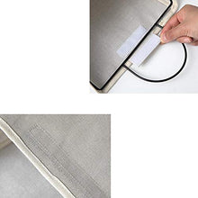 Sebasti Tasche per vestiti in cotone e lino, per riporre borse per dormire, da parete, 22 x 9,5 x 38-E