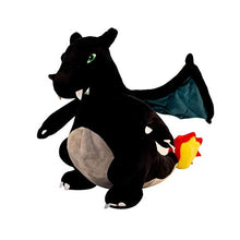JSJJRFV Giocattoli di Peluche Giocattoli di Peluche Grande Dinosaur Dinosaur Doll Peluche Peluche Morbido di buona qualità Grande Regalo per Bambini Ragazzi (Color : Black, Height : 60cm)