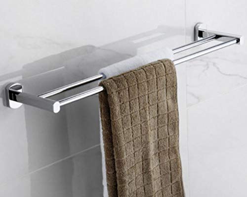 WANDOM Bagno Portasciugamani Bastone Doppio Bagno Accessori Portasciugamani Portasciugamani Creativi Portasciugamani
