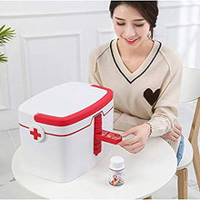 MYHZH delle Famiglie a più Strati di Pronto Soccorso Multifunzionale Medicina Box/Kit di Primo Soccorso/stoccaggio Scatole Organizer,Verde