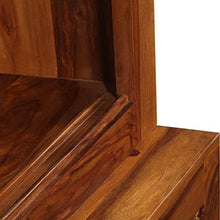 vidaXL Legno Massello di Sheesham Credenza Madia Armadietto Mobile Consolle