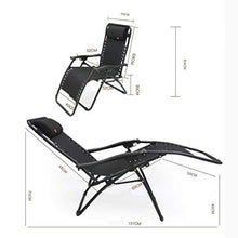 Sywlwxkq Sedie a Sdraio da Giardino Sedie Pieghevoli reclinabili a gravità Zero Beach Patio Camping Outdoor Portable Home Lounge Chair
