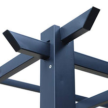 Outsunny Pergola Pergola da Giardino Decorabile Rampicanti Palloncini in Ferro 300 x 300 x 230 cm Nero