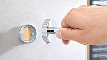 tesa Exxcellent Barra Porta Asciugamani Adesiva - Porta asciugamani in metallo cromato inox - senza forature - Rimovibile senza tracce - Tenuta fino a 12 kg - 50 mm x 500 mm x 85mm