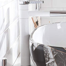 Lavandini bagno Lavelli da Bagno Lavabo in Ceramica Semplice Bagno Vanità Regalo in Stile Grigio Bianco e Nero (Color : Bianca, Size : 59.5x42.5x16cm)