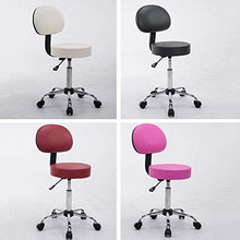 SXRDZ Sgabello Antiscivolo per Sgabello per Fisioterapia Poltrona per Massaggio Fisioterapista Sgabello per Reception Sgabello da Ufficio ZHAOFENGE (Colore : A-Red)