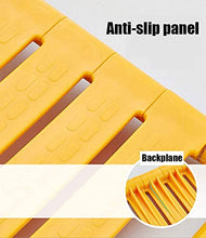 LXYYSG Sedile Doccia Ribaltabile, Sgabello a Parete Pieghevole Bagno Doccia Sgabello Sedia Pieghevole, Antiscivolo Sgabello Bagno, Facile da Installare, per Anziani Senior, Disabili, Donna Incinta