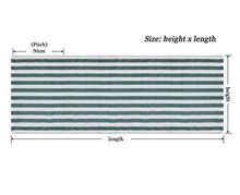 WUZMING Frangivista Balcone Parabrezza Recinzione Copertura HDPE Protezione UV Si Adatta Ringhiere per Appartamenti, Decking del Patio, con Fascette Fermacavi (Color : Green-White, Size : 90x400cm)