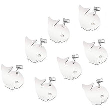N\C - Clip per tovaglia da esterni, in acciaio inox, per giardino, famiglia, ristorante, bar, feste, 8 pezzi