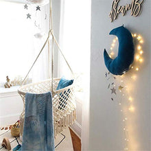 LMX-liv Culla Culla, Neonati Altalene, Amaca Appesa A Culla Boema per Bambina/Ragazzo, Altalena Portatile E Culla Sospesa per Asilo Nido, Macramé Rope Fringe Measures - 160KG