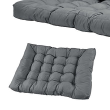 [en.casa] 1x Cuscino Sedile per Divano Paletta Euro [Grigio Chiaro] Cuscini per Palette Supporto in/Outdoor mobili Imbottiti