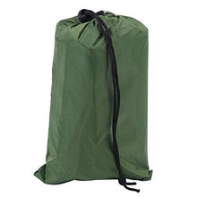Caredy Vela del Parasole Tenda a Vela Rettangolare a baldacchino Tenda da Sole Pieghevole in Tessuto Anti-UV in Poliestere per Patio per Cortile Esterno Giardino Conveniente e Pratico(L Verde)