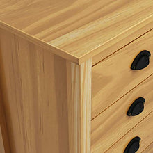 Tidyard Credenza Bianca Moderna Legno Massello di Pino con Cassetti e Anta,Armadietto Bianco Moderno con Cassetti,Credenza da Salotto,Armadietto da Salotto,Mobiletto da Salotto Soggiorno 91x40x80 cm