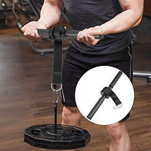 BESPORTBLE Avambraccio Polso Dispositivo di Addestramento LAT Pull Down Bar Tricipiti Pulldown Bar Cuscinetto di Peso Corda per La Forza del Braccio di Formazione Attrezzature per Il Fitness