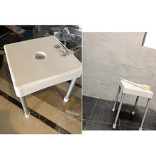 XHCP Sgabello da Bagno Sgabello da Doccia Senza Barriere Sgabello da Bagno Antiscivolo Sgabello da Bagno Sgabello da Bagno Panca per Cambio Scarpe Sgabello per pediluvio Sgabello Quadra