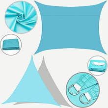 Ombreggiante Rettangolo,Tendalino Parasole Con Kit Di Fissaggio A Fune,Tettoia Per Tenda Da Sole Impermeabile Anti-UV,Per Patio Esterno Giardino Prato Pergola Decking,4 * 6m