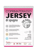 V.I.P. Coprimaterasso in Jersey di Spugna Elastico, Traspirante, Elasticizzato, Matrimoniale cm 170 X 200 h. 25cm