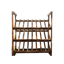 MoDi Ripiani Vino Display Free Standing la conservazione del Vino Bottle Holder Wobble-Free for la Cucina Bar Sala da Pranzo Soggiorno 24 Bottiglia di Vino Rack (Size : 71 * 30 * 78.5CM)