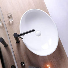 Yxx max -Lavabo Art Lavatoio controsoffitto Bacino di Ceramica lavello for Guardaroba Bagno Bianco Moderno (Senza Rubinetto) -60x44x16cm Lavandino del lavabo