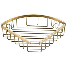 WDGNY Mensola Bagno Doccia Caddies In Acciaio Inox Foratura Bagno Angolare Mensole Griglia Mensola A Parete Rack Antiruggine Oro 0907