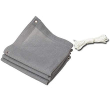 Rete ombreggiante Panno Leggero Sunblock con Gommini, Maglia da Sole Resistente al 90% Ai Raggi UV per Pergola Esterna, Grigio (Size : 2mX6m)