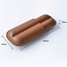 XZJJZ Viaggi di Trasporto Cigar Humidor-2 Cigar Humidor Portatile umidificatore Viaggio Cigar Cigar Set idratante Tubo