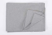 HomeLife - Copridivano a due posti - Elegante Salvadivano 2 posti a Righe - Telo in Cotone per copertura divano, protezione da polvere, macchie e usura Alta Qualità Made in Italy - Grigio