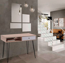 Kit Closet Mesa ORDENADOR 1 CAJÓN scrivanie Kala, Metallo, Faggio Grigio, 8950100