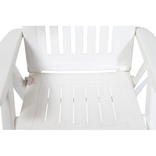 Sieger 828 / W KT Contessa Poltrona Multiposizione Regolabile Dossier Sintesi di Resina Bianca 66 x 65 x 108 cm
