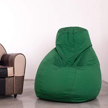 Avalon Pouf Poltrona Sacco Bag XXL Jive 100x100x110cm Made in Italy in Tessuto antistrappo non imbottito solo Sacca Vuota Colore Verde prato