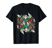 Koi Carpa Carpa Zucchero Cranio Calavera Messico Giorno dei Maglietta