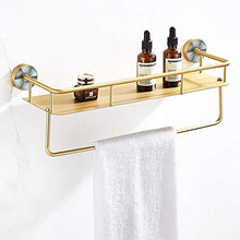 Portasciugamani a conchiglia di lusso leggero, portasciugamani da bagno a parete in rame non perforato, ciondolo da bagno a parete, cremagliera per doccia a parete con guardrail, materiale del gusci