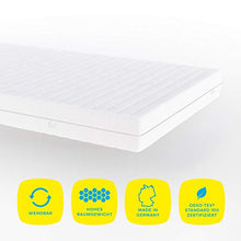 Hilding Sweden Colchón de 7 zonas, comfort foam blanco / de resistencia media para todo tipo de sueño con 2 grados de dureza (H2&H3) / 200 x 100 x 21 cm Materasso in Schiuma Fredda, Bianco