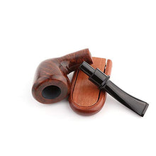 Set per fumatori Briar da 9mm con tubo filtro filtro rimovibile portasigarette in legno massello