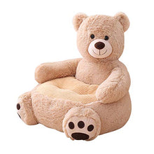 Domybest Copridivano per Bambini Senza Imbottitura Interna Seduta per Bambini in Peluche Poltrona per Bambini Morbida Divano per Bambini
