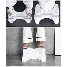 LTINN Sgabello per WC a gradini, Design con Regolazione dell'altezza a 3 Strati, WC con Sgabello a Gradino, Compatto e Pratico, Design Antiscivolo, Sgabello Tozzo Dengzi