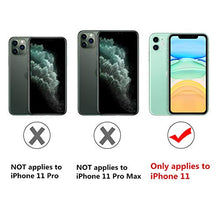 CrazyLemon per iPhone 11 Custodia Cover in silicone trasparente Protezione anticaduta Custodia protettiva in TPU opaca antiscivolo per iPhone 11 - Tre orsi