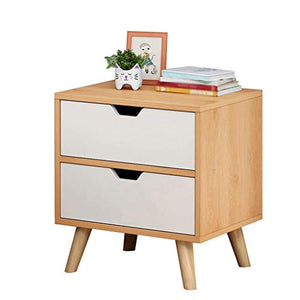 Comodini Decorazione Bagno Domestica Studio corridoio Doppio pompaggio di Legno Solido Locker Camera dell'Assemblea Addensare Soggiorno Multifunzione 40X30X45cm MUMUJIN (Color : Pine)