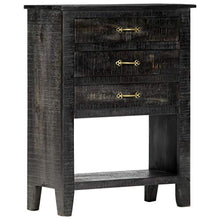 FAMIROSA Armadietto 60x30x80 cm in Legno Massello di Mango