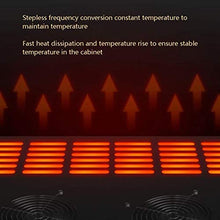 Humidor per Sigari Elettronici, Vetrina Refrigerata per Uso Domestico con Temperatura E umidità Costanti da 70 Litri, Porta in Vetro Temperato, Autoportante, può Contenere 400 Sigari