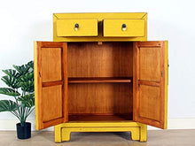 Yajutang cassettiera cinese Orientale/asiatico stile giallo