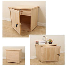 LULUVicky Comodino Petto Legno Night Stand con Tavolo cassetto di Legno Solido Governo di immagazzinaggio Creativa Pine Comodino gabinetto Fine for Living Camera Night Stand