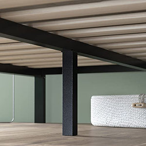 Zinus Mia Modern Studio 35,5 cm Rete del letto in metallo 1500H / Base del materasso/ Non sono necessarie le molle/ Supporto resistente in legno per letto/ Montaggio facile/ 140 x 190 cm
