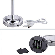 Yuzhijie 6 "LED desk top dressing specchio con lampada batteria USB plug-in doppio scopo specchio cosmetico ingrandimento specchio bagno specchio