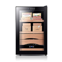 Umidificatori Humidor Costante Di Temperatura E Umidità Cigar Cabinet Idratante Sportello Dell'auto Singolo Costante Temperatura Di Frigorifero Costante Temperatura E Umidità Possono Tenere 400 Sigari